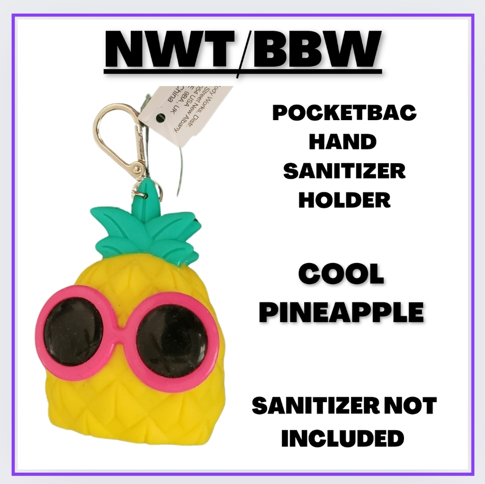 🔥COOL PINEAPPLE HOLDER FOR BBW POCKETBAC HAND SANITIZER